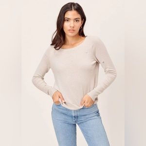 Lovestitch Soft Sweater + Hearts Embroidered Size S